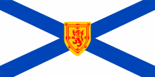 Flagge, Fahne, Neuschottland, Nova Scotia