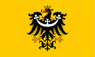 Flagge Fahne flag Landesflagge Landesfarben colours colors Herzogtum Duchy Österreichisch-Schlesien Austrian Silesia Österreich Austria Habsburg Habsburger Reich Habsburgs Empire