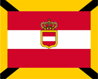 Flagge Fahne flag Österreich Austria Habsburg Habsburger Reich Habsburgs Empire Lotsenrufflagge Lotsenflagge Lotse pilot flag