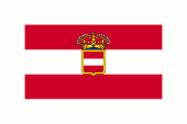 Flagge Fahne flag Kaiserreich Österreich-Ungarn Empire Austria-Hungary Habsburg Habsburger Habsburgs Lotsenrufflagge Lotsenflagge Lotse pilot flag