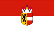 Flagge Fahne flag Landesflagge Landesfarben colours colors Österreich Austria Kurfürstentum Salzburg electorate of Salzburg
