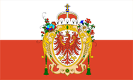 Flagge Fahne flag Landesflagge Landesfarben colours colors Österreich Austria Habsburg Habsburger Reich Habsburgs Empire Gefürstete Grafschaft Tirol Princely County of Tyrol