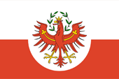Flagge Fahne flag Landesflagge Landesfarben colours colors Tirol Tyrol Staatsflagge state flag Dienstflagge official flag