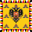 Flagge Fahne flag Kaiserreich Österreich-Ungarn Empire Austria-Hungary Habsburg Habsburger Habsburgs Standarte Kaiser König standard Emperor King