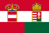 Flagge Fahne flag Österreich-Ungarn Austria-Hungary Osztrák–Magyar Handelsflagge merchant flag