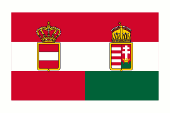 Flagge Fahne flag Kaiserreich Österreich-Ungarn Empire Austria-Hungary Habsburg Habsburger Habsburgs Lotsenrufflagge Lotsenflagge Lotse pilot flag