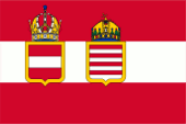 Flagge Fahne flag Kaiserreich Österreich-Ungarn Empire Austria-Hungary Habsburg Habsburger Habsburgs War flag naval and war flag