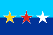 Flagge Fahne flag Ryukyu Okinawa Inseln Insel Islands Island Independent Party Kariyushi Club