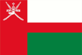 Flagge Fahne flag Flagg National flag Sultanat Sultanate Oman Uman Maskat und Oman Masquat and Oman
