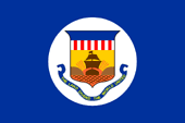 Flagge Fahne flag Gouverneur governor Panama Kanalzone Canal Zone