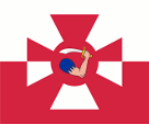 Flagge Fahne flag Naval jack naval jack Polen Poland Polska flaga