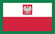 Flagge Fahne flag Polen Poland Grenzschutz border patrol Polska flaga