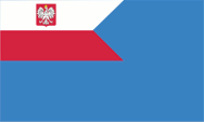Flagge Fahne flag Polen Poland Hilfsschiffe aux ships Polska flaga