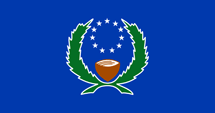 Flagge Fahne flag Ponape Pohnpei Ascension Mikronesien Micronesia