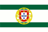 Flagge eines Oberkommissars Portugiesischer Kolonien