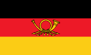 Flagge flag Deutsche Demokratische Republik DDR GDR German Democratic Republic Ostdeutschland East Germany Postflagge postal flag