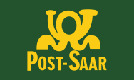 Flagge Fahne flag Logo Saarpost Post-Saar