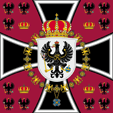 Flagge Fahne flag Preußen Preussen Prussia Standarte Banner standard König king
