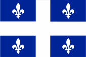 Flagge Fahne flag Kanada Provinz Canada Province Québec