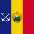 Flagge Fahne flag Volksrepublik People's Republic Rumänien Romania Naval jack naval jack