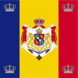 Flagge Fahne flag Königreich Kingdom Rumänien Romania König King