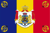 Flagge Fahne flag Königreich Kingdom Rumänien Romania Romania Naval flag War flag naval flag war flag