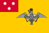 Nationalflagge national flag Flagge Fahne flag Walachei Wallachia Vlachia Muntenia Principatul Tării Românesti