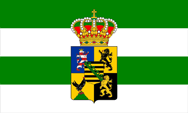 Flagge Fahne flag Herzogtum Duchy Sachsen-Coburg-Gotha Saxony-Coburg-Gotha Sachsen Saxony Coburg Gotha