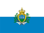 Flagge Fahne flag Staatsflagge state flag San Marino Saint-Marin