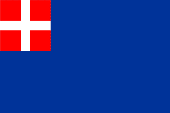 Marineflagge Sardinien-Piemont naval flag Sardinia-Piedmont bandiera Sardegna Piemonte