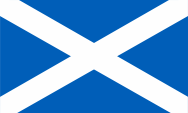Flagge Fahne Flag Schottland Scotland Scotia Alba Nationalflagge Saltire