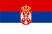 Flagge, Fahne, Königreich Serbien