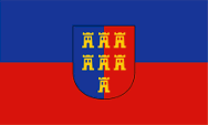 Flagge Fahne flag Siebenbürger Sachsen Transylvanian Saxons Rumänien Deutsche Romania Germans