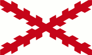 Flagge Fahne flag Spanien Spain Habsburg Neuspanien Viceroyalty of New Spain
