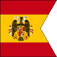 Flagge Fahne flag Gouverneur Governor Spanisch-Sahara Spanish Sahara Rio de Oro