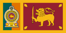 Flagge, Fahne, Ceylon, Sri Lanka