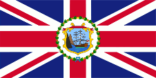 Flagge Fahne Flag Gouverneur Governor St. Helena Sankt Helena Saint Helena