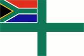 Flagge Fahne Flag Marineflagge naval flag Südafrika South Africa Afrique du Sud