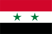 Flagge Fahne Flag Nationalflagge Staatsflagge national flag state flag Handelsflagge merchant flag Marineflagge naval flag Syrien Syrien Syria Syrienne Suriyah