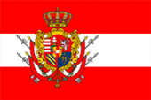 Flagge, Fahne, Großherzogtum Toskana