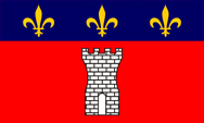 Flagge Fahne flag Herrschaft Tournai Dominion of Tournai Dornick Doornik