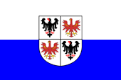 Flagge Fahne flag Italien Italy Region Trient-Südtirol Trentino-Alto Adige Trentino-South Tirol