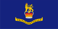 Flagge Fahne Flag Generalgouverneur Governor General Trinidad und Tobago and Tobago