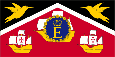 Flagge Fahne Flag royal Trinidad und Tobago and Tobago Königin Queen