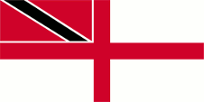 Flagge Fahne flag Marineflagge naval flag ensign Trinidad und Tobago and Tobago