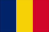 Flagge Fahne flag Nationalflagge Staatsflagge national flag state flag Tschad Chad Tchad
