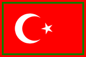Flagge Fahne flag Türkei Turkey Zoll Customs