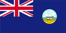 Flagge Fahne Flag Flagge der Regierung State flag flag of the government state flag Turks- und Caicos-Inseln Turks and Caicos Islands Îles Turks et Caïques Britisch British Kolonie Colony Colonial ensign