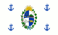 Flagge Fahne flag Präsident president Uruguay