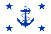 Flagge Fahne flag navy Verteidigungsminister Minister of Defense Uruguay